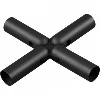 Соединитель гибкий NOVOTECH "X" IP20 48V GLAT 359381 KONST NT24 000 черный