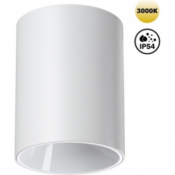 Светильник накладной NOVOTECH RECTE 359420 OVER NT24 000 IP54 LED 15W 170-265V 3000К 1350Лм влагозащищённый белый